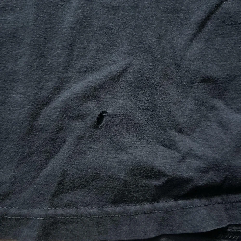 Metallica Logo Short Sleeve Black T-Shirt Men's Size XL Goth Grunge Skate Emo